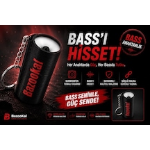 Bass Anahtarlık , Tüp Subwoofer Anahtarlık - Silindir Bass Şeklinde Araba Anahtarlığı