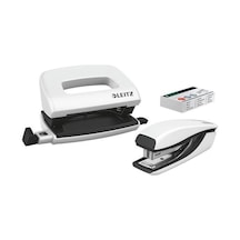 Leitz Nexxt Wow Mini Zımba Ve Delgeç Seti - Beyaz - L-5561