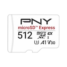 Pny Microsd Express 512 Gb Uhs-ı U3 V30 A1 Microsdxc Flash Bellek Kartı, 890 Mb/s'ye Kadar Okuma Ve 810 Mb/s'ye Kadar Yazma, Nintendo Switch 2 Gibi Microsd Express Uyumlu Cihazlar İçin İdealdir