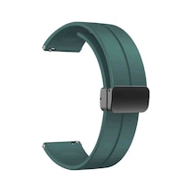 Teleplus Samsung Galaxy Uyumlu Watch 4 42mm Kordon Mıknatsılı Rdb84 Silikon 20mm
