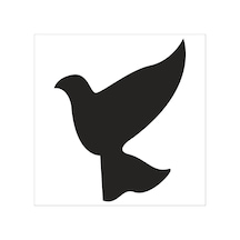 Kuş Folyo Sticker Derstv927 130cm Uzunluk Siyah