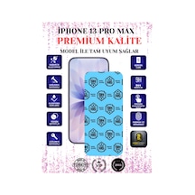 İphone 13 Pro Max Uyumlu Nano Esnek Ekran Koruyucu 9h+ Kırılmaz Flexible Nano