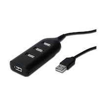 Digitus Ab-50001-1 4 Port USB 2.0 Adişi Plastik Çoklayıcı