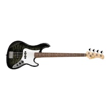 Cort Gb24jj Tbk Bass Gitar, Trans Black
