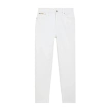 Calvin Klein Mom Jean, 1aa Beyaz Kadın Jean Pantolon