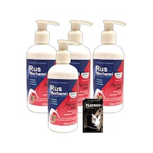 Playboy 4'lüx 250 Ml Tüy Dökücü Krem Ceviz Sütlü &amp Cevizli Rus Merhemi + Yanında Jel