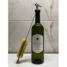 Cam Şişe Yağdanlık Yeşil 750 Ml Tekli