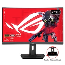 Asus ROG Strix XG27WCS 27" 180 Hz 1 Ms 2K WQHD FreeSync Fast VA Kavisli Gaming Monitör