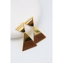 Çelik Küpe 14 K-17181 50mm Çok Renkli