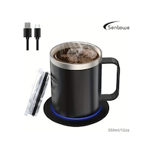 Willowhaven Senbowe Usb Masaüstü Isıtma Pedi Seti Mavi Sıcaklık Kontrolü 10 Saat Otomatik Kapanma