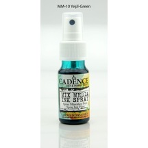 Cadence Mix Media Ink Sprey Mürekkep Boyası 25Ml - Mm10 Yeşil