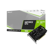 PNY NVIDIA GeForce GTX 1650 Dual Fan VCG16504D6DFPPB 4 GB GDDR6 128 Bit Ekran Kartı