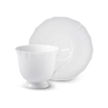 Aryıldız Voyage Çay Fincanı Tabaklı Krem