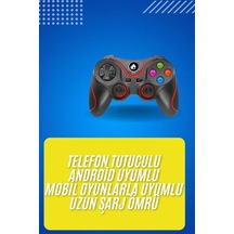 Mey İthalat Kablosuz Oyun Kolu Bluetooth Joystick Gamepad Android Uyumlu