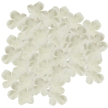 Suntek Magideal 500 Adet Yapay Gül Çiçek Yaprakları Dıy Saç Yay Beyaz