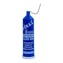 Pinax Tüp Lehim Teli 5 Kanallı 1.2mm 10gr