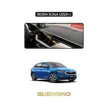Skoda Scala - Kamıq 2020+torpido Koruma Halısı Siyah Kenar