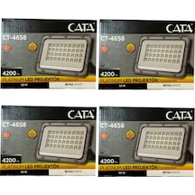 Cata Ct-4658 50w 6500k Beyaz Işık Led Projektör 4 Adet