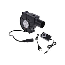 Lemestar Taşınabilir Turbo Üfleyici - Hız Kontrollü, 220v Kamp Barbekü Üfleyici