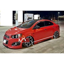Chevrolet Uyumlu Aveo Sedan Marşpiyel Sağ Sol Takım Fiberglass Boyasız