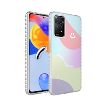 Smcase Xiaomi Redmi Note 11s Global Kılıf Desenli Elegans Seris