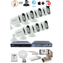 7'lı Kamera Seti - 5mp Sony Seculensli 1080p Kdj-7s-4w-p