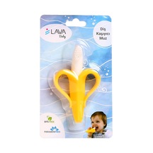 Lavababy Lava Baby Diş Kaşıyıcı Muz Çok Renkli