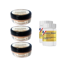 Three Brand Whitening Cream 50 Ml Arnavut Aklık 3 Adet + Russıan Glare Tüy Dökücü Azaltıcı Merhem 50 Ml 2 Adet