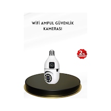 Zenvia 1080p Wifi Ampul Kamera Uzaktan Erişimli Hareket Sensörlü Gece Görüşlü Znv2026