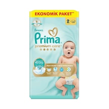 Prima Bebek Bezi Premium Care 2 Beden 60'lı 4-8 Kg Ekonomik Paket - 4 Adet Tarı 2 Numara