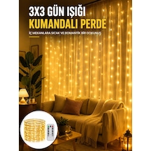Kargo Zaman Ayarlı 8 Modlu Günışığı Perde Led Işık Usb Çalışma Yeni Nesil Najmaddin Çok Renkli