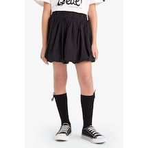 DeFacto Kız Çocuk Poplin Etek E2273A825SMBK81 Siyah