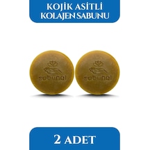 Sabunal Kolajen Sabunu 2 Adet - Hyaluronik Asit ve Kojik Asit İçerikli Aydınlatıcı Sabun