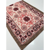 Qashka Soft Pamuklu Şal Etro Desen Lbd1303-43643 Çok Renkli