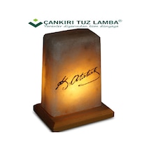 Çankırı Tuz Lamba'dan Kemal Atatürk Imzalı Tuz Lambası