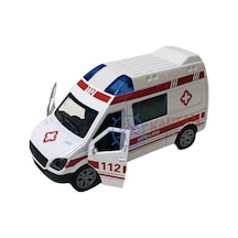 Çek Bırak Metal Ambulans Araba - Ambulans Metal Araba