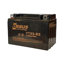 Orbus - Ytx9-bs 12v 9a Motosiklet Aküsü 150 X 86 X 107 Mm 2.9k