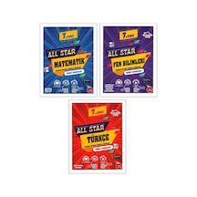 Newton 7. Sınıf Matematik+Fen+Türkçe All Star Soru Bankası 3 Kita
