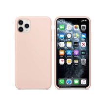 Apple İphone 11 Pro 5.8'' İçin Kılıf Liquid Lansman Silikon Kum Pembesi İphone 11 Pro İle Uyumlu Kılıf - Pembesi