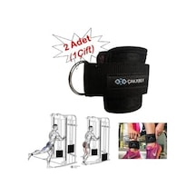 Ankle Straps Fitness Ayak Bileği Ağırlık Çalışma Kemeri Cable Kickback Bilek Aparatı Sağ/sol Takım Siyah Açık Kırmızı