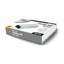 Mas Zımba Teli 24/6, Beyaz, 1000'li Kutu 8691217014502