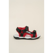 Gimer - Ortopedik Taban Kırmızı Erkek Çocuk Sandalet - Brcn0916G Kırmızı