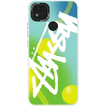 Newface Xiaomi Redmi 9c Kılıf Estoril Desenli Kapak - Estoril - 2 Mavi