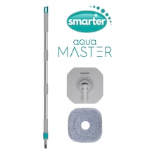 Smarter Aqua Master Sap+ Plate+ Mop Temiz & Kirli Suyu Ayırma Özelliği Otomatik Temizlik Seti Mop