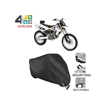 Bmw G450 X Motosiklet Brandası ( Kilit Uyumlu - Siyah
