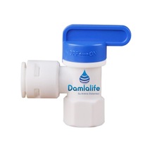 3/8 Girişli 1/4 Çıkışlı Su Arıtma Tank Depo Vanası