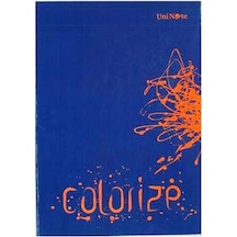 Çınar Colorize Dikişli Defter A4 Karton Kap.Kareli 60 Yp lacivert