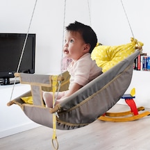 Bundera Kids Bebek Uyku Salıncağı Ahşap Hamak Beşik Salıncak
