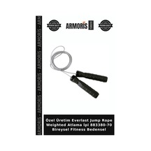 Özel Üretim Everlast Jump Rope Weighted Atlama İpi 883380-70 Bireysel Fitness Bedensel Çok Renkli