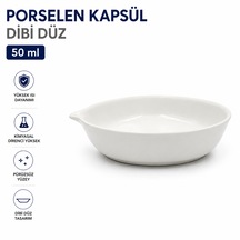 Porselen Kapsül 50 Ml - Dibi Düz